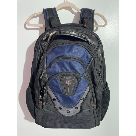 SwissGear Backpack Wenger Ibex 17” Laptop Multi zip Pockets Padded Straps Travel - Picture 1 of 8